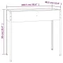 Jardinera de acero galvanizado gris antracita 100,5x40,5x90 cm de , Maceteros y jardineras - Ref: Foro24-152263, Precio: 54,6...