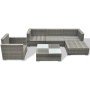 Set de sofás de jardín 6 piezas y cojines ratán sintético gris de , Conjuntos de jardín - Ref: Foro24-42105, Precio: 585,94 €...