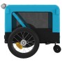 Remolque de bicicleta mascotas hierro tela Oxford azul negro de , Cochecitos para mascotas - Ref: Foro24-93932, Precio: 92,06...