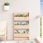 Jardinera de pared 3 niveles madera maciza pino 60x18,5x110 cm de , Maceteros y jardineras - Ref: Foro24-825114, Precio: 70,1...