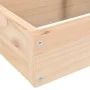 Jardinera de 4 niveles madera maciza de pino 80,5x79x36 cm de , Maceteros y jardineras - Ref: Foro24-825317, Precio: 67,32 €,...