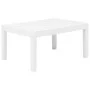 Juego de muebles de jardín 3 piezas plástico blanco de vidaXL, Conjuntos de jardín - Ref: Foro24-45620, Precio: 192,56 €, Des...