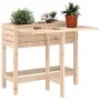 Jardinera con tapa plegable madera maciza de pino de , Maceteros y jardineras - Ref: Foro24-825121, Precio: 87,45 €, Descuent...