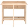 Jardinera con tapa plegable madera maciza de pino de , Maceteros y jardineras - Ref: Foro24-825121, Precio: 91,33 €, Descuent...