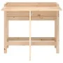 Jardinera con tapa plegable madera maciza de pino de , Maceteros y jardineras - Ref: Foro24-825121, Precio: 87,45 €, Descuent...