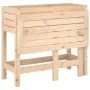 Jardinera con tapa plegable madera maciza de pino de , Maceteros y jardineras - Ref: Foro24-825121, Precio: 87,45 €, Descuent...