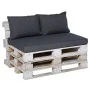 Madison Conjunto de cojines de palets Panama gris de , Cojines para sillas y sofás - Ref: Foro24-429035, Precio: 140,87 €, De...
