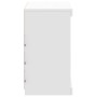 Aparador con luces LED blanco 60,5x37x67 cm de , Aparadores - Ref: Foro24-836693, Precio: 68,14 €, Descuento: %