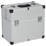 Caja de herramientas aluminio plateado 38x22,5x34 cm de vidaXL, Cajas de herramientas - Ref: Foro24-91848, Precio: 66,49 €, D...