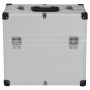 Caja de herramientas aluminio plateado 38x22,5x34 cm de vidaXL, Cajas de herramientas - Ref: Foro24-91848, Precio: 66,49 €, D...