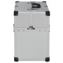 Caja de herramientas aluminio plateado 38x22,5x34 cm de vidaXL, Cajas de herramientas - Ref: Foro24-91848, Precio: 66,49 €, D...