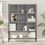 Estantería madera de ingeniería gris Sonoma 102x30x141,5 cm de , Librerías y estanterías - Ref: Foro24-3214332, Precio: 110,5...