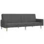 Sofá cama de 2 plazas tela gris oscuro de , Sofás - Ref: Foro24-375759, Precio: 279,44 €, Descuento: %
