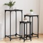 Mesitas auxiliares apilables 3 uds madera de ingeniería negro de , Mesas auxiliares - Ref: Foro24-838938, Precio: 49,79 €, De...
