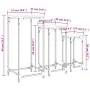Mesitas auxiliares apilables 3 uds madera de ingeniería negro de , Mesas auxiliares - Ref: Foro24-838938, Precio: 49,68 €, De...