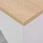 Mesa de bar con estantería blanca 115x59x200 cm de vidaXL, Mesas de cocina y de comedor - Ref: Foro24-280230, Precio: 209,90 ...