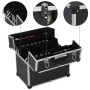 Caja de herramientas aluminio negro 38x22,5x34 cm de vidaXL, Cajas de herramientas - Ref: Foro24-91849, Precio: 69,91 €, Desc...
