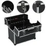 Caja de herramientas aluminio negro 38x22,5x34 cm de vidaXL, Cajas de herramientas - Ref: Foro24-91849, Precio: 63,46 €, Desc...