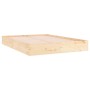 Estructura de cama de madera maciza 160x200 cm de , Camas y somieres - Ref: Foro24-820032, Precio: 109,93 €, Descuento: %