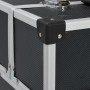 Caja de herramientas aluminio negro 38x22,5x34 cm de vidaXL, Cajas de herramientas - Ref: Foro24-91849, Precio: 69,91 €, Desc...