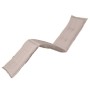 Madison Cojín para tumbona Panama beige claro 200x60 cm de , Cojines para sillas y sofás - Ref: Foro24-423711, Precio: 102,43...