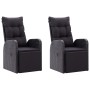 Juego de comedor para jardín 5 piezas negro de , Conjuntos de jardín - Ref: Foro24-3067721, Precio: 782,58 €, Descuento: %