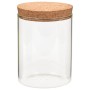 Tarros de almacenaje con tapa de corcho 6 unidades 650 ml de vidaXL, Botes de galletas - Ref: Foro24-50839, Precio: 42,37 €, ...