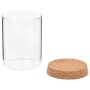 Tarros de almacenaje con tapa de corcho 6 unidades 650 ml de vidaXL, Botes de galletas - Ref: Foro24-50839, Precio: 42,37 €, ...