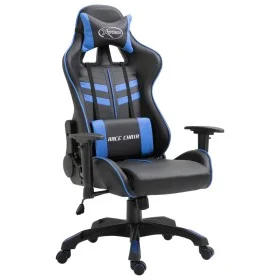 Blue synthetic leather gaming chair by vidaXL, Gaming chairs - Ref: Foro24-20192, Price: 185,07 €, Discount: %