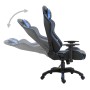 Silla de gaming de cuero sintético azul de vidaXL, Sillones para videojuegos - Ref: Foro24-20192, Precio: 187,93 €, Descuento: %