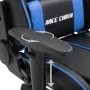 Silla de gaming de cuero sintético azul de vidaXL, Sillones para videojuegos - Ref: Foro24-20192, Precio: 185,07 €, Descuento: %