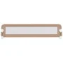 Barandilla de seguridad cama de niño poliéster taupe 180x42 cm de vidaXL, Barandillas de seguridad - Ref: Foro24-10175, Preci...