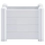 Arriate de jardín PP blanco 43x43x35 cm de , Maceteros y jardineras - Ref: Foro24-313971, Precio: 74,60 €, Descuento: %