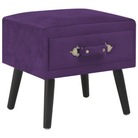 Mesita de noche morado oscuro 40x35x40 cm terciopelo de vidaXL, Mesitas de noche - Ref: Foro24-247541, Precio: 66,48 €, Descu...