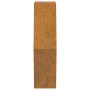 Jardineras de pared 2 uds acero corten oxidado 46x10x40 cm de , Maceteros y jardineras - Ref: Foro24-823685, Precio: 45,08 €,...