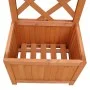 Jardinera de madera enrejada, 40 x 30 x 135 cm de , Maceteros y jardineras - Ref: Foro24-41297, Precio: 55,50 €, Descuento: %