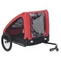 Remolque de bicicleta para mascotas rojo y negro de , Cochecitos para mascotas - Ref: Foro24-92594, Precio: 136,28 €, Descuen...