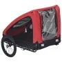 Remolque de bicicleta para mascotas rojo y negro de , Cochecitos para mascotas - Ref: Foro24-92594, Precio: 136,28 €, Descuen...