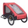 Remolque de bicicleta para mascotas rojo y negro de , Cochecitos para mascotas - Ref: Foro24-92594, Precio: 138,85 €, Descuen...