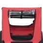 Remolque de bicicleta para mascotas rojo y negro de , Cochecitos para mascotas - Ref: Foro24-92594, Precio: 136,28 €, Descuen...