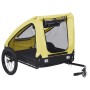 Remolque de bicicleta para mascotas amarillo y negro de , Cochecitos para mascotas - Ref: Foro24-92596, Precio: 128,65 €, Des...