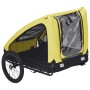 Remolque de bicicleta para mascotas amarillo y negro de , Cochecitos para mascotas - Ref: Foro24-92596, Precio: 128,65 €, Des...