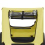 Remolque de bicicleta para mascotas amarillo y negro de , Cochecitos para mascotas - Ref: Foro24-92596, Precio: 128,65 €, Des...