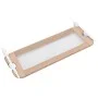 Barandilla de seguridad cama de niño poliéster taupe 102x42 cm de vidaXL, Barandillas de seguridad - Ref: Foro24-10164, Preci...