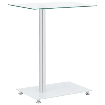Mesa auxiliar en U vidrio templado transparente 45x30x58 cm de vidaXL, Mesas auxiliares - Ref: Foro24-249535, Precio: 32,74 €...