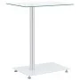 Mesa auxiliar en U vidrio templado transparente 45x30x58 cm de vidaXL, Mesas auxiliares - Ref: Foro24-249535, Precio: 32,74 €...