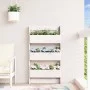 Jardinera de pared 3 niveles madera pino blanco 60x18,5x110 cm de , Maceteros y jardineras - Ref: Foro24-825115, Precio: 83,9...