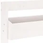 Jardinera de pared 3 niveles madera pino blanco 60x18,5x110 cm de , Maceteros y jardineras - Ref: Foro24-825115, Precio: 83,9...