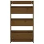 Jardinera pared 3 niveles madera pino marrón miel 60x18,5x110cm de , Maceteros y jardineras - Ref: Foro24-825117, Precio: 90,...