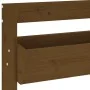 Jardinera pared 3 niveles madera pino marrón miel 60x18,5x110cm de , Maceteros y jardineras - Ref: Foro24-825117, Precio: 90,...